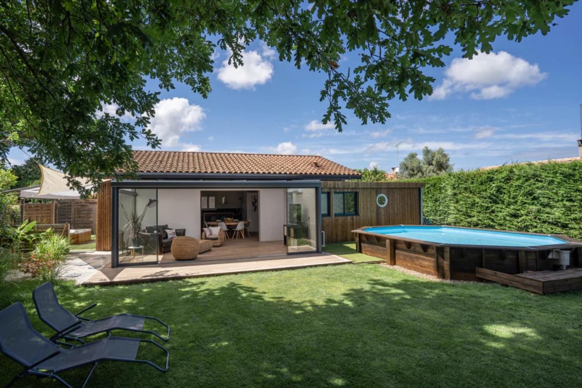 Maison 95 m2 belles prestations à Biscarosse Bourg – Jardin – 3 chambres